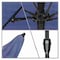 California Umbrella 7.5' Bronze Aluminum Market Patio Umbrella, Sunbrella Navy 194061336243 - alternate 2